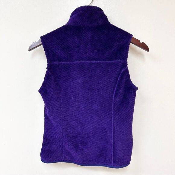 PATAGONIA Re-Tool Fleece Vest, Purple, Small pre-owned excellent condition - Picture 2 of 8